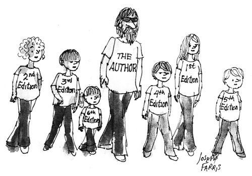 The Author's Family - First edition, second edition, third edition...