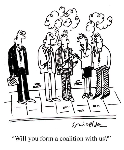 'Will you form a coalition with us?'