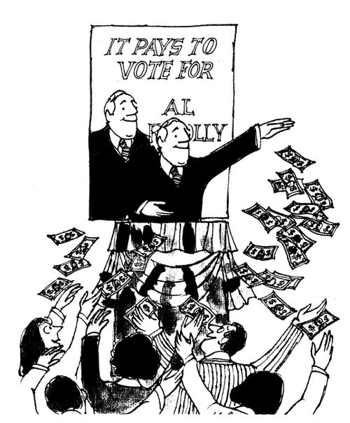It pays to vote!
