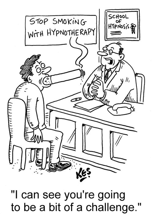 'I can see you're going to be a bit of a challenge.'
