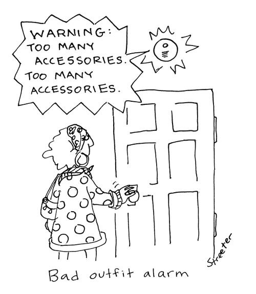 Bad Outfit Alarm.