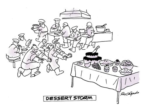Dessert storm.