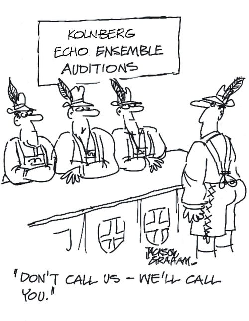 "Don't call us, we'll call you."