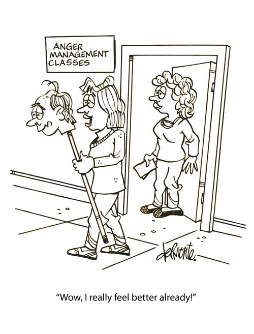 'Wow, I really feel better already!' 