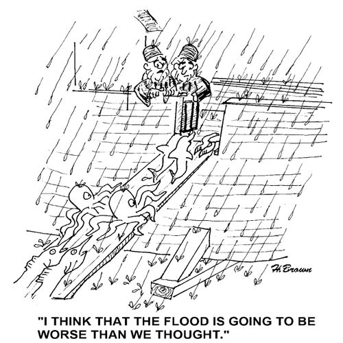 'I think that the flood is going to be worse than we thought.'