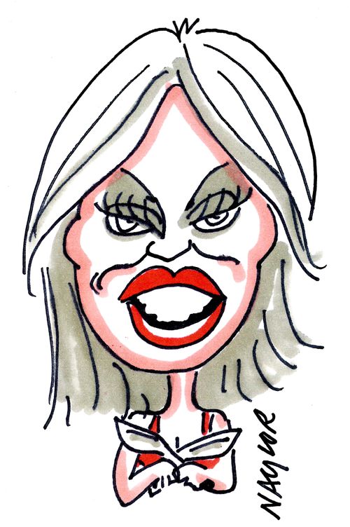 Joanna Lumley.