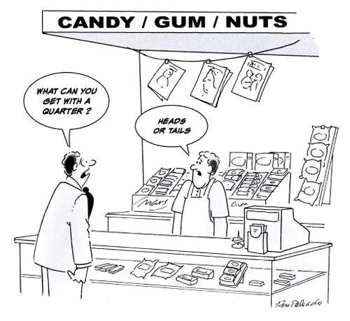 'What can you get with a quarter?'