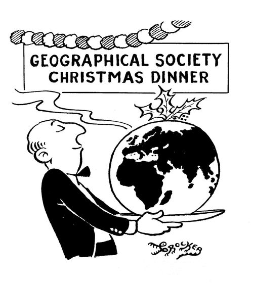 Geographical Society Christmas Dinner.