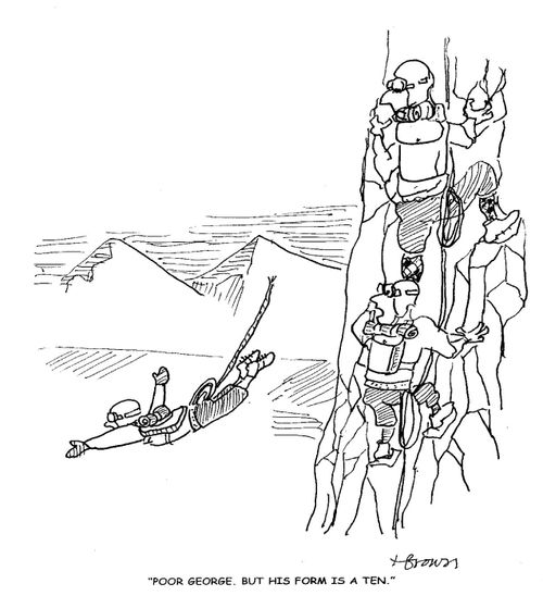 'Poor George. But his form is a ten.'
