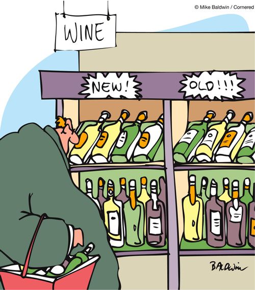 Wine: New and Old.