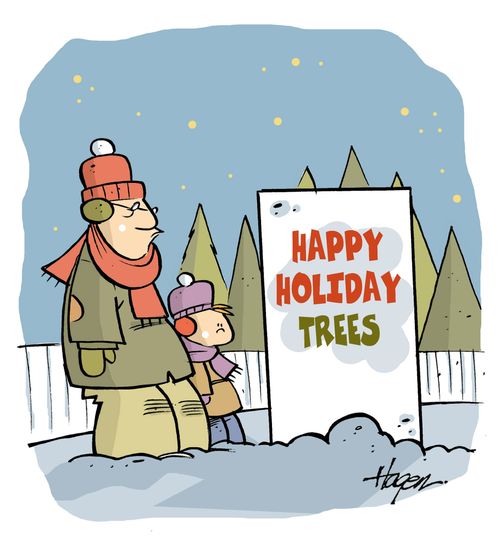 Happy Holiday Trees