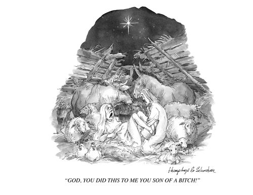 'God, you did this to me you son of a bitch!'