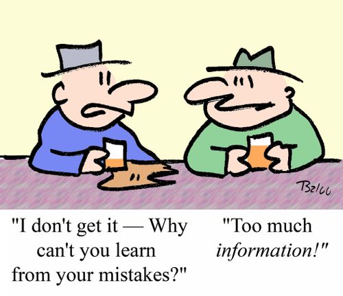 'I don't get it - Why can't you learn from your mistakes?