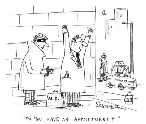 Do you have an appointment?