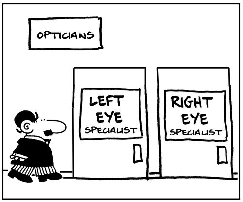 Opticians.