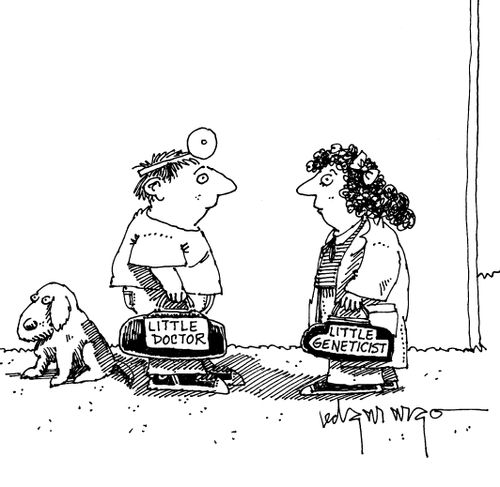 Little Doctor meets Little Geneticists.