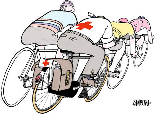Medical bike.
