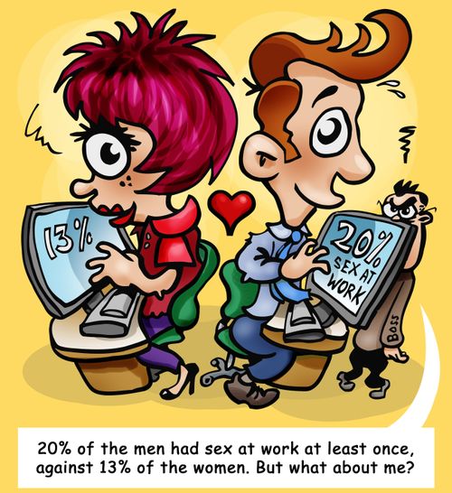 Sex at the office.
