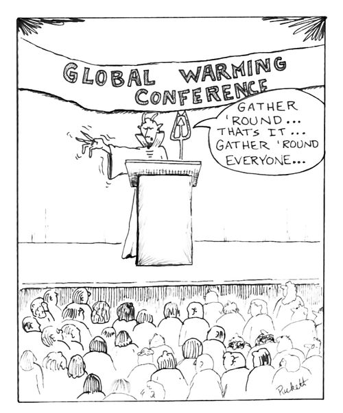 'Global Warming Conference'.