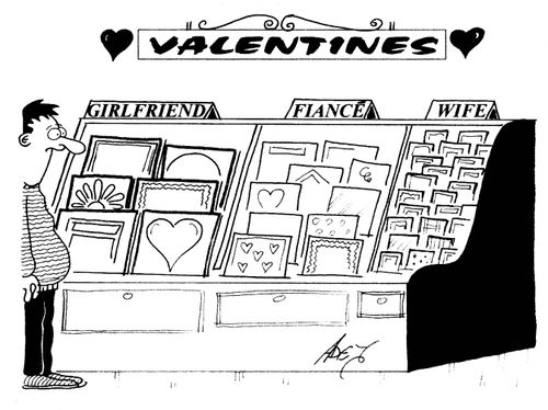 Large Valentine's cards for girlfriends.
