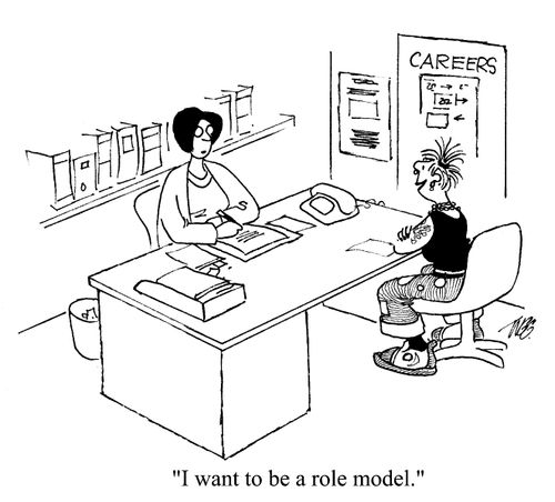'I want to be a role model.'