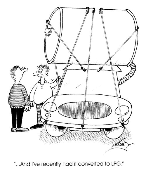 "..and I've recently had it converted to LGP"
