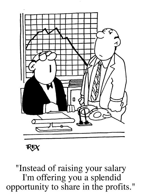 An opportunity to share in the profits...