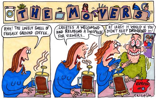 The Movers Strip - Freshly ground coffee