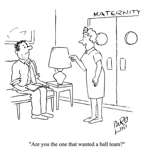 'Are you the one that wanted a ball team?'
