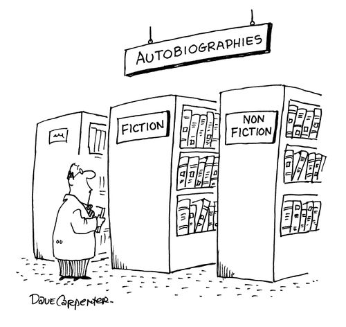 Autobiographies - Fiction and Non-fiction.