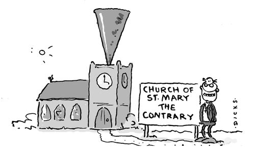 Church of St. Mary the Contrary.
