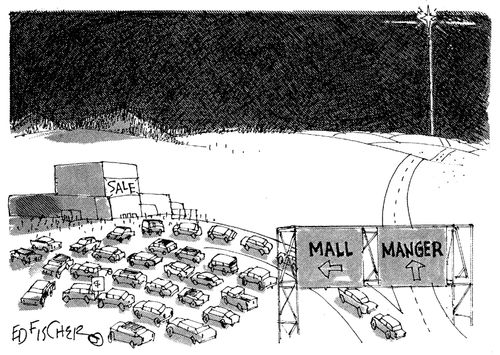 Mall Or Manger.