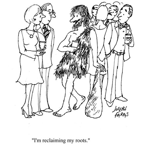 'I'm reclaiming my roots.'