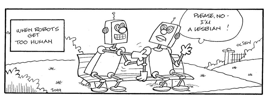 when robots get to human