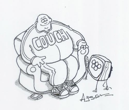 Olympics Couch.
