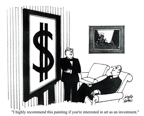 'I highly recommend this painting if you're interested in art as an investment.' 