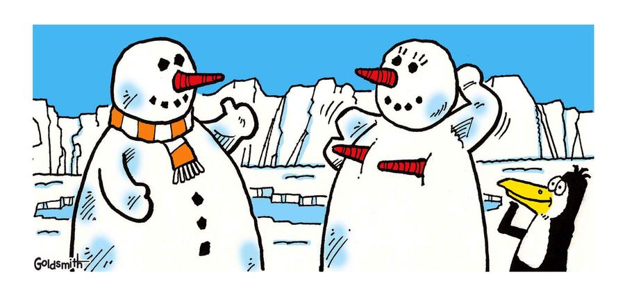 Snow Woman Boobs.