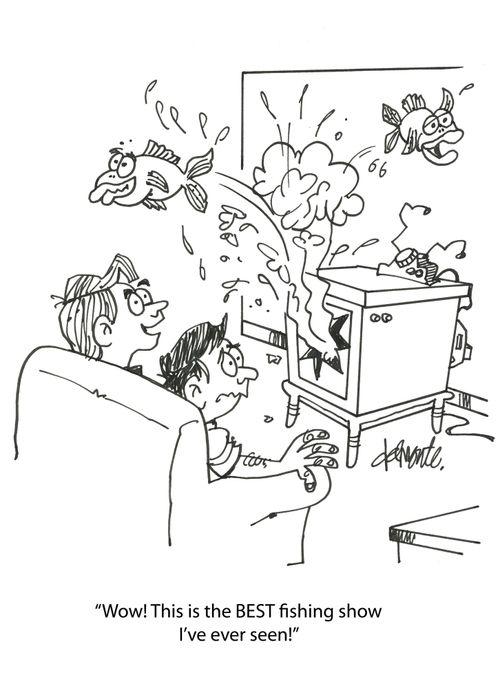 'Wow! This is the BEST fishing show I've ever seen!'