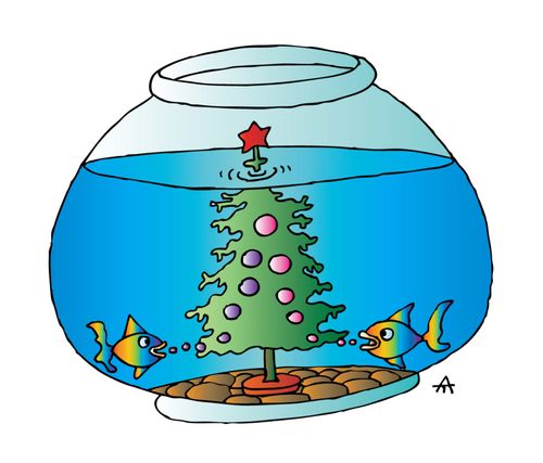 Christmas in the Fish Bowl