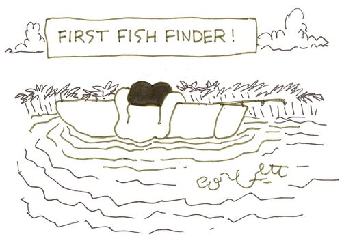 First fish finder!