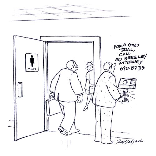 For a good trial, call Ed Beegley attorney...
