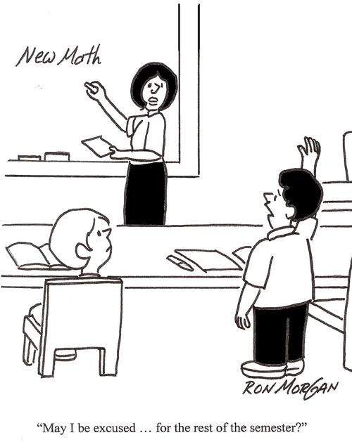 Student wants to be excused...for the semester.