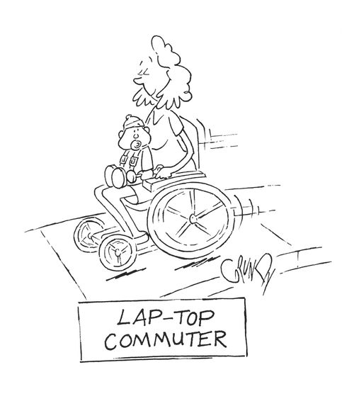 Lap-Top Commuter.