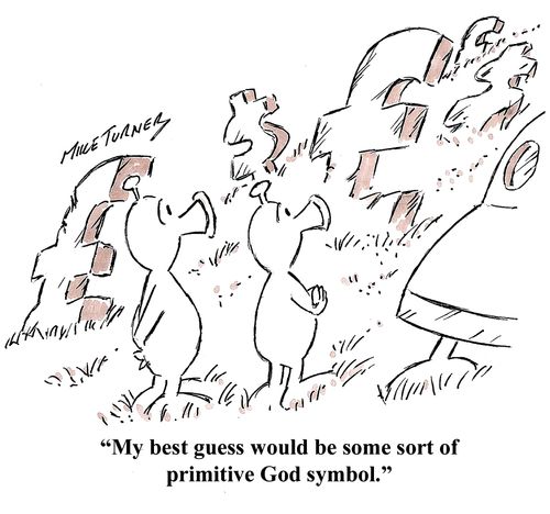 Primitve God symbol