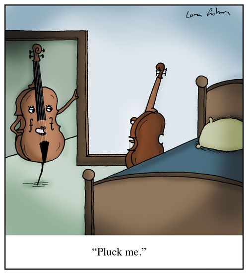 'Pluck me.'