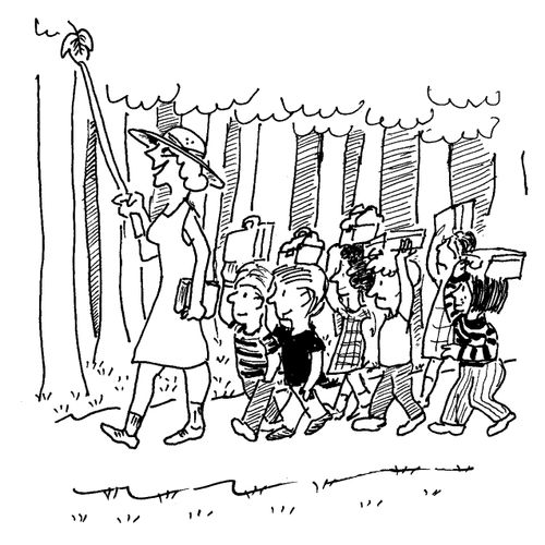 School trip little porters.