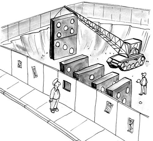Domino construction.