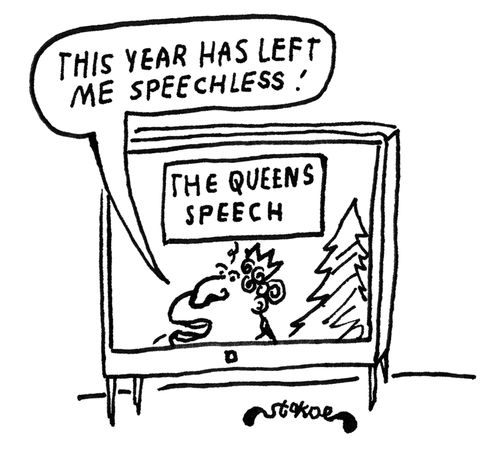 'This year has left me speechless!'
