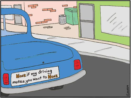 Honk if my driving makes you want to Honk!