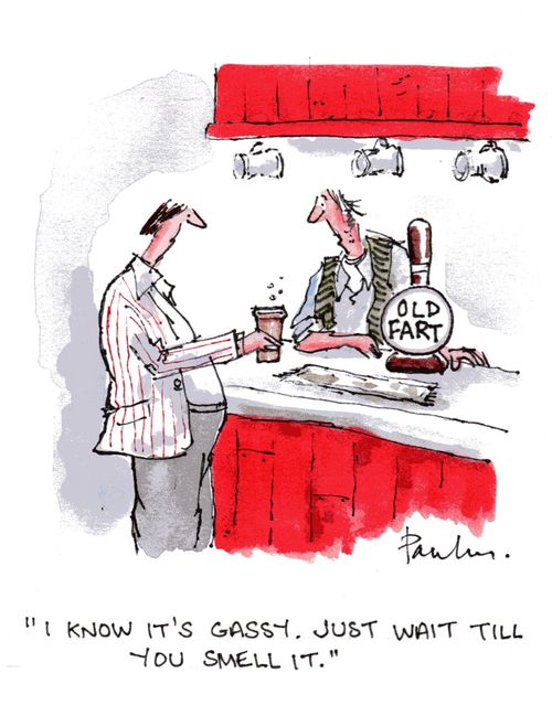 'I know it's gassy...'